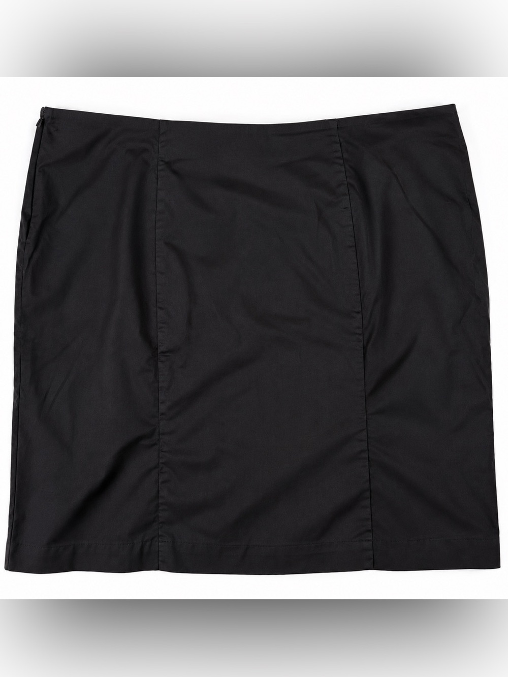 Avenue Studio Black Stretch Skirt Plus Size 26 A-Line Career Workwear